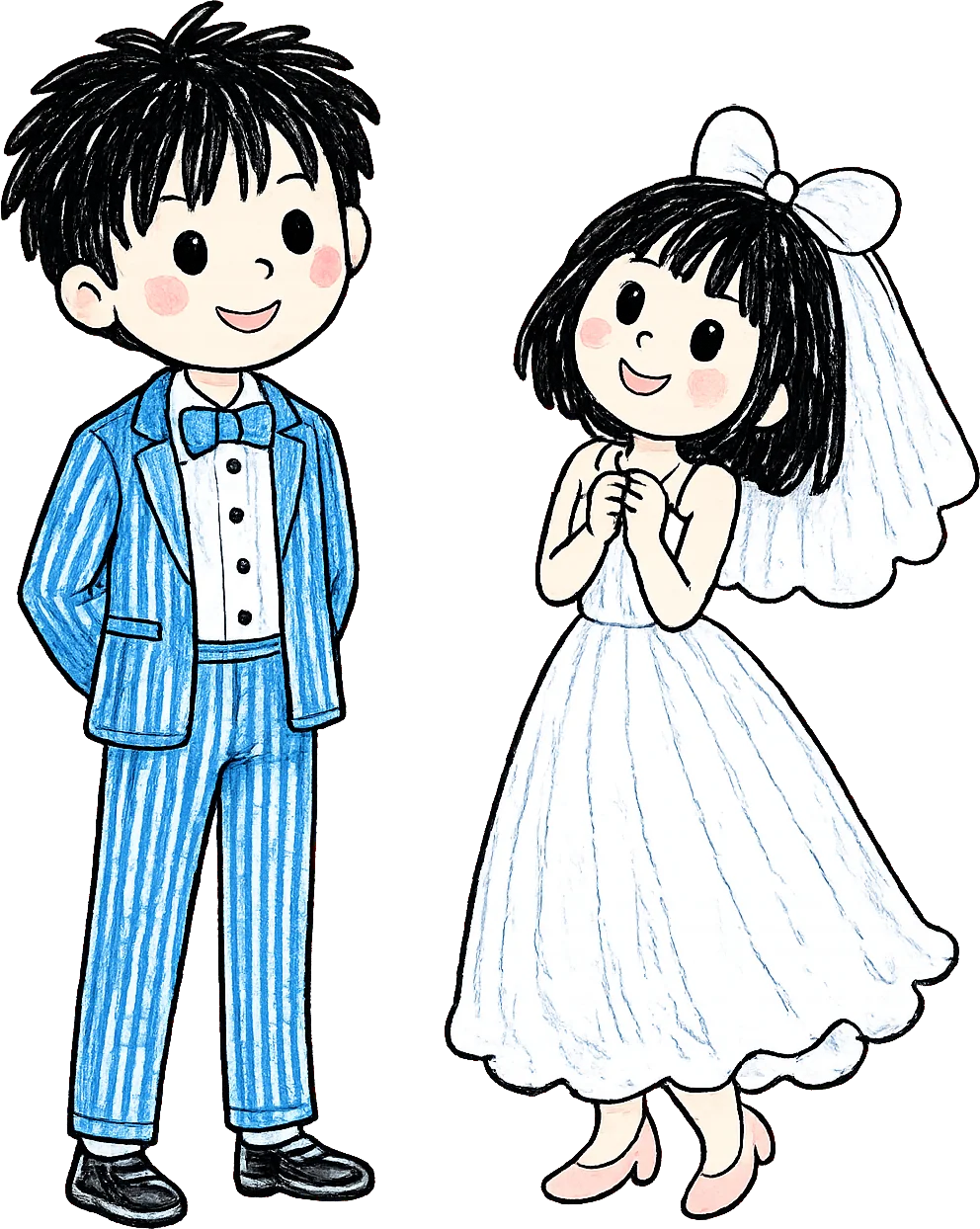 Bride & Groom Animation Frame 10