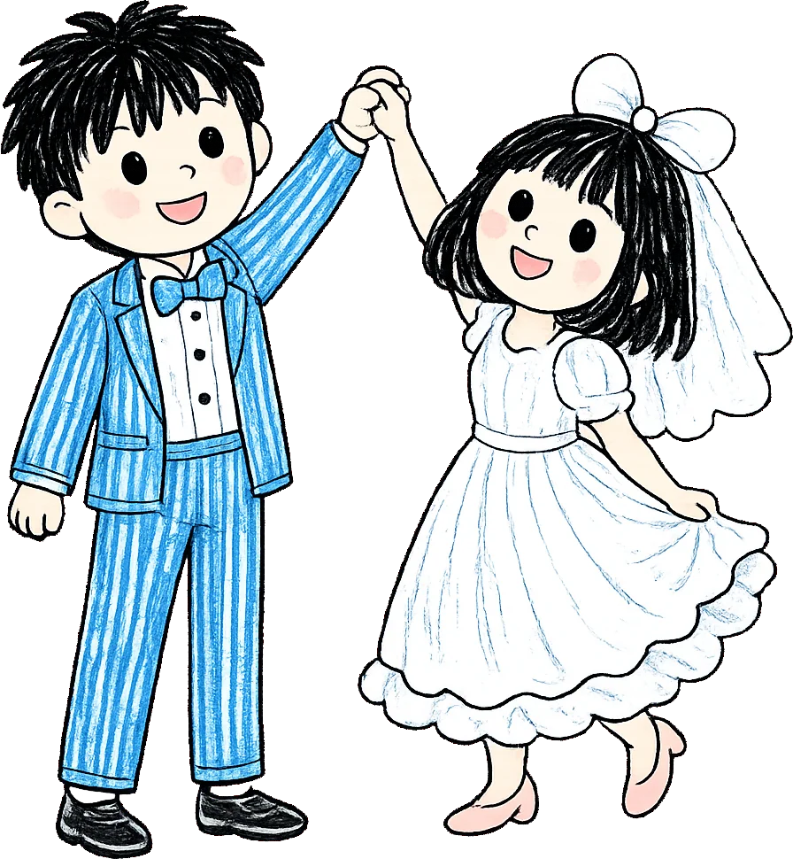 Bride & Groom Animation Frame 3