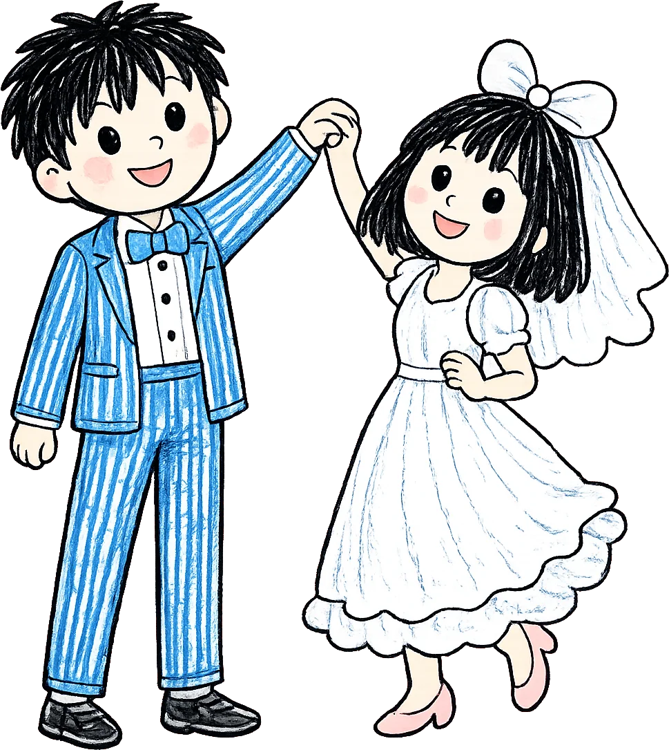 Bride & Groom Animation Frame 4