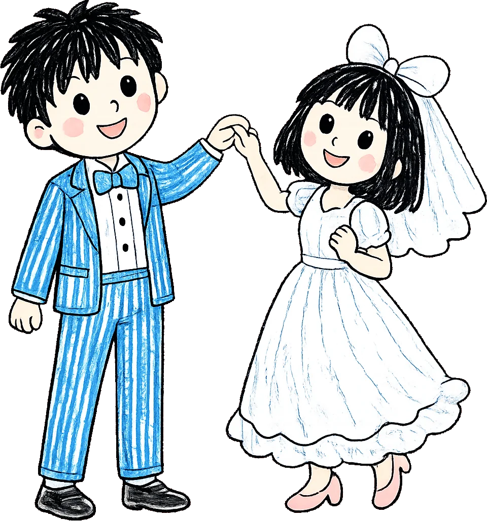Bride & Groom Animation Frame 5