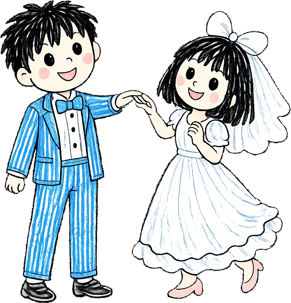 Bride & Groom Animation Frame 6