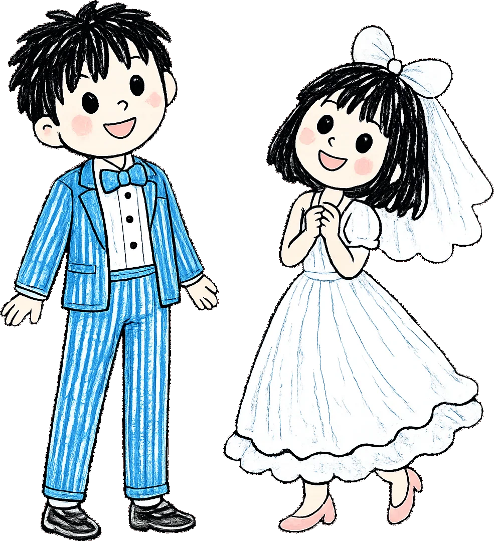 Bride & Groom Animation Frame 7