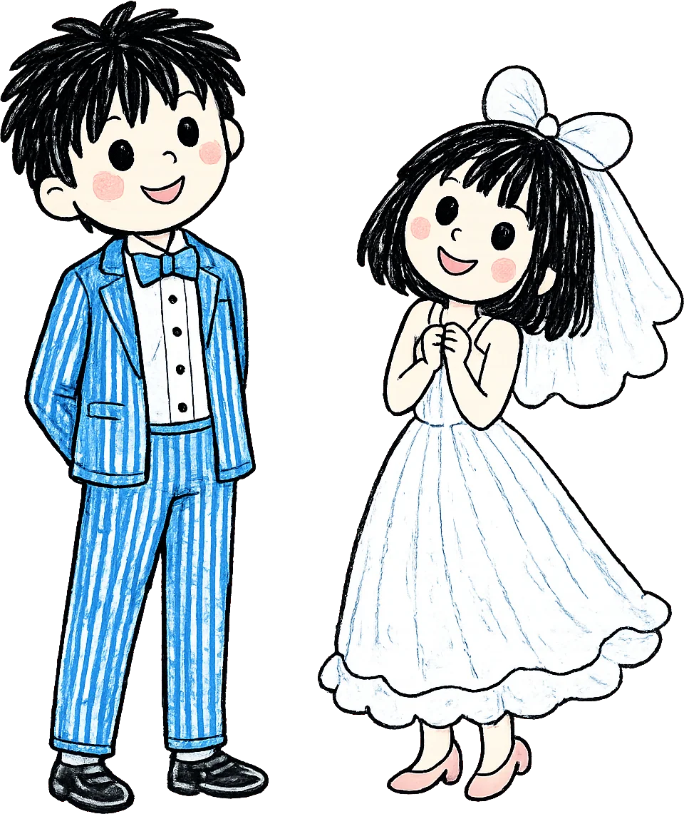 Bride & Groom Animation Frame 8
