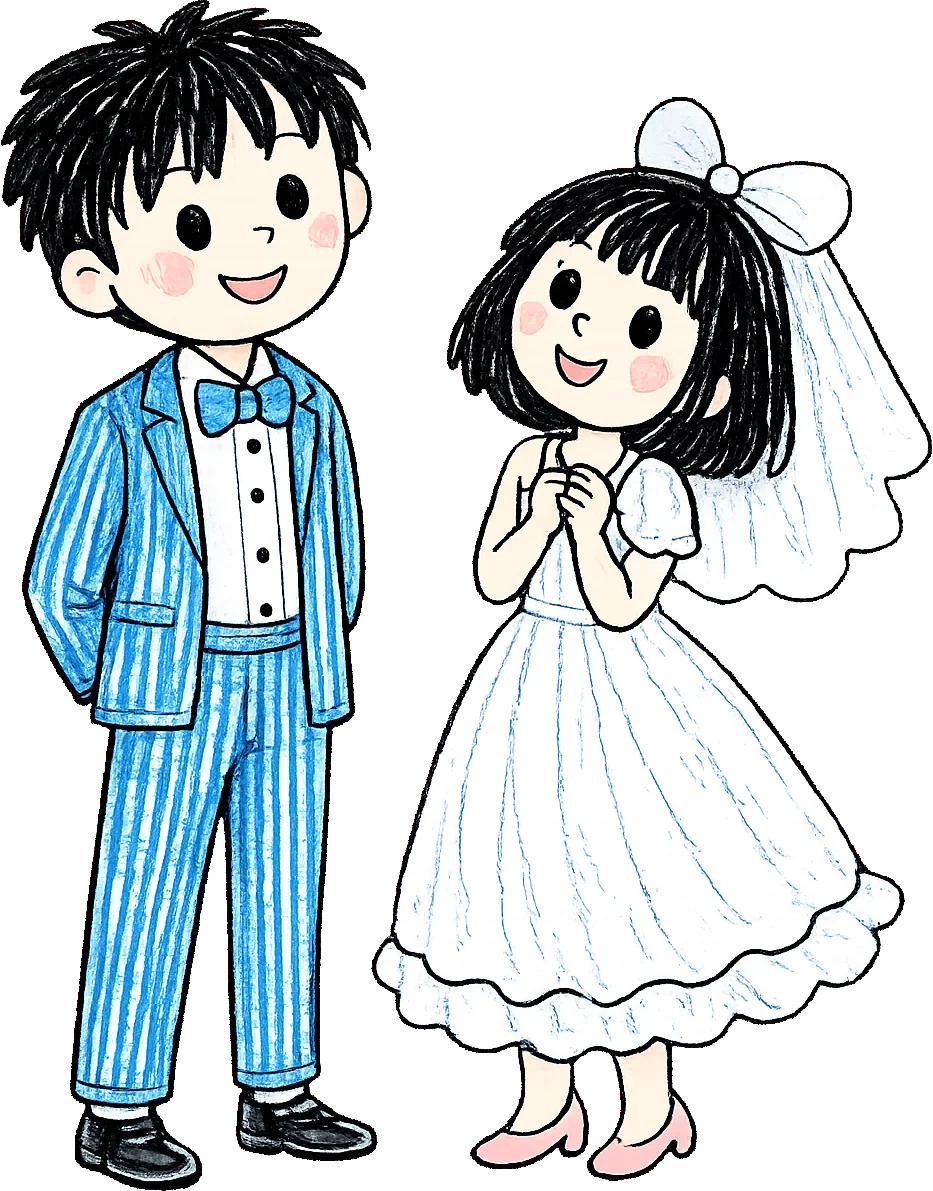 Bride & Groom Animation Frame 9